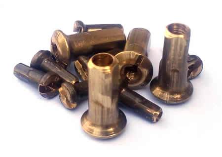 Nippel M3/6,5/16mm SM Brass